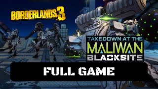 Borderlands 3 Takedown at the Maliwan Blacksite Full Game Walkthrough Gameplay No Commentary [upl. by Anahsirk]