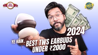 Best TWS Earbuds Under 2000 in 2024  Big Billion Day amp Amazon Great Indian Festival Sale 2024 [upl. by Aihsatal]