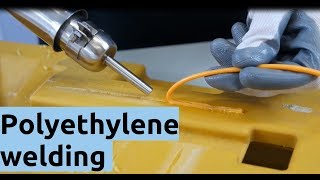 Polyethylene welding  How to Weld PE Plastic [upl. by Salome]