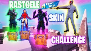 RASTGELE SKİN CHALLENGE Kostümün fermuarı sıkıştı [upl. by Euqinommod]