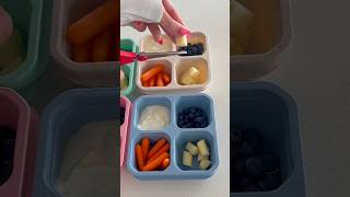 ASMR BENTO BOX RESTOCK asmr satisfying bentobox snacks snackbox kitchen restock [upl. by Aytak]