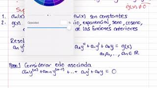 44 Coeficientes Indeterminados Método de Superposición Parte 1 [upl. by Enitsirhc]