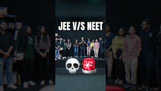 JEE VS NEET Kon BETTER hai💀🚨 jeewallah shorts pw physicswallah [upl. by Hedveh]