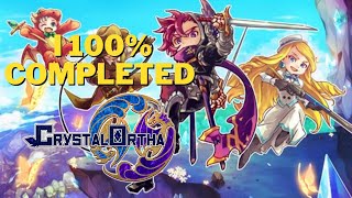 I 100 COMPLETED CRYSTAL ORTHA  REVIEW [upl. by Sedgewinn]