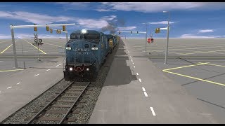 Trainz Railfanning Sneak Peek Tarboro NC CSX ACL [upl. by Arimay418]