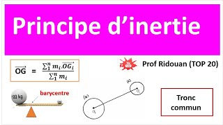 principe dinertie résumé tronc commun احسن وافضل ملخص [upl. by Merrell]