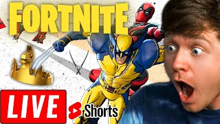 LIVE  FORTNITE DEADPOOL amp WOLVERINE UPDATE shorts [upl. by Hart720]