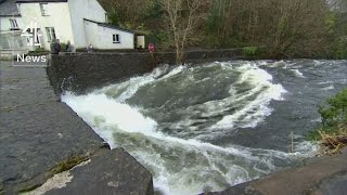 Storm Desmond chaos continues in Cumbria [upl. by Assilen]