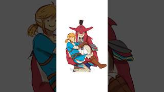 Sidon ALWAYS catches Link zelda [upl. by Aisela633]