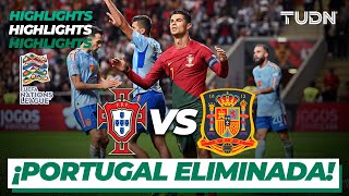 Highlights  Portugal vs España  UEFA Nations League 2022  TUDN [upl. by Erl]