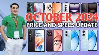 OPPO Price And Specs Update October 2024A18 A3x A3 A60 Reno11 F 5G Reno12F 5G Reno12 5G [upl. by Sybila969]