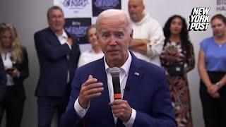 Biden mocked for saying Philly voters got him ‘across the line’ for Delaware Senate seat [upl. by Ydda]