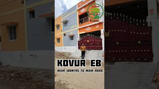 95Lakhs☎️9789494682👉3BHK Duplex House for sale inkovur chennai home house 3bhkduplex shorts4k [upl. by Ade]