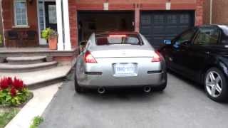 350z Muffler Delete [upl. by Sivrahc]