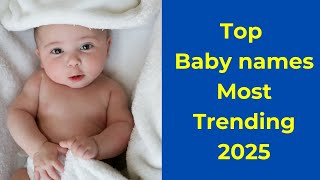 Cute Popular Indian Baby Name  बच्चों का सबसे अच्छे नाम [upl. by Meeki]