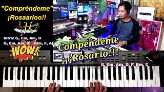 COMPRENDEME  TOÑO ROSARIO Los Hermanos Rosario Piano Merengue [upl. by Neelyad]