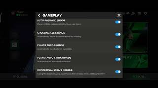 How to Turn ON  OFF Contextual Strafe DRIBBLE in FC MOBILE 24 [upl. by Wiskind]