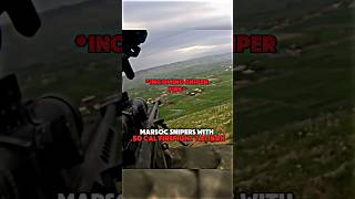 MARSOC Snipers firefight with Taliban sniper  on foot fighters [upl. by Ardnama8]