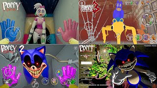 Poppy Playtime Chapter 1 2 3 amp 4 Mobile Full Gameplay Walkthrough  Poppy Playtime 2 Sonic [upl. by Marjy]