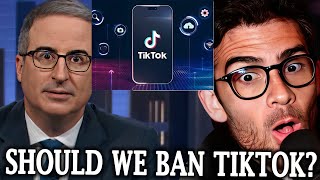 John Oliver On TikTok Ban  Hasanabi Reacts [upl. by Stratton]