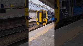 Scotrail Class 158 Arriving At Aberdeen 2B32 1451 Inverurie to Montrose [upl. by Eileek284]