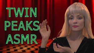 ASMR Twin Peaks  Reversed Triggers  Hand Movements Tapping Hair Touch 73 [upl. by Enirahtak]