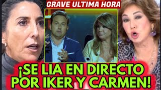 💥EXPLOTA EN DIRECTO X IKER JIMÉNEZ Y CARMEN PORTER ANA ROSA QUINTANA Y PAZ PADILLA X DANA VALENCIA [upl. by Jaynell400]