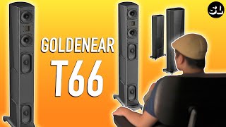 GoldenEar T66 Loudspeaker Review  Towers of BOOM [upl. by Holey]