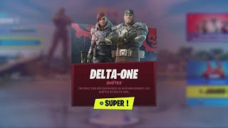 Quêtes de DeltaOne Guide Gears of War défis  Fortnite Battle Royale [upl. by Tobi]