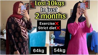 How I lost postpartum weight and belly fat at home  Tips amp tricks to lose weight [upl. by Sayette]