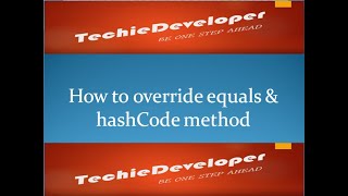 29 How to override equals and hashCode method in java [upl. by Hylton673]