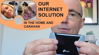 WHAT DO WE USE FOR THE INTERNET IN THE HOME amp CARAVAN  a TPLINK M7650 MIFI  271121 [upl. by Nataniel]