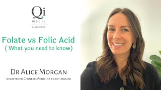 Folate vs Folic Acid  What you need to know  Folic Acid Pregnancy [upl. by Yaj]