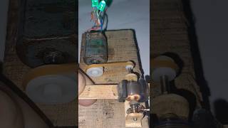 Open circuit • Generator dcmotor generator science youtubeshorts [upl. by Ahsemac237]