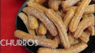 como hacer CHURROS CASEROS para negocio [upl. by Yenreit]