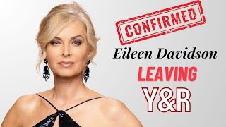 Eileen Davidson Exits Young And The Restless Will Ashley Ever Return  Whats Next For Her [upl. by Howell]