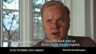 Sem Direito a Resgate Life of Crime  Bastidores com Tim Robbins [upl. by Sethi76]