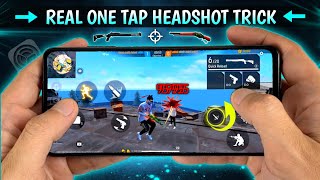 Perfect One Tap Headshot Trick 😈  Handcam  M1887  M1014  Headshot Setting Frer Fire [upl. by Reynard]