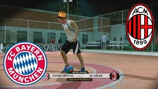 Fifa Street Gameplay Xbox 360 Bayern Munich Vs AC Milan El Rey de la Pista Pura magia [upl. by Koeppel]