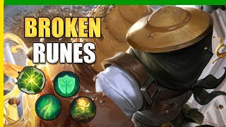 This Runes Give You Ultimate Sustain Runes In Description [upl. by Nacim580]