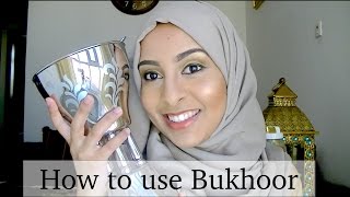 How to use Arabian Incense Bakhoor  Bukhoor  Oud بخور [upl. by Elaweda]