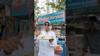 MBA biryani wala selling authentic Hyderabadi biryani in lucknkw viralvideofoodshortslucknow [upl. by Suravart806]