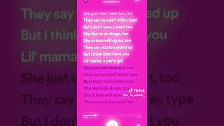 Party girl lyrics [upl. by Kepner]