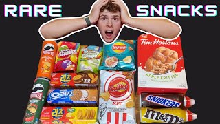 Eating The MOST Rare Snacks in The WORLD • MukBang [upl. by Goodwin]