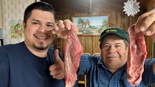 Estamos Haciendo Un Bistec De Res Con Papas En Vivo 🥩🥔 [upl. by Delaine]