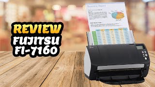 Fujitsu Fi7160 Sheetfed Scanner ✅ Review [upl. by Schoenburg9]