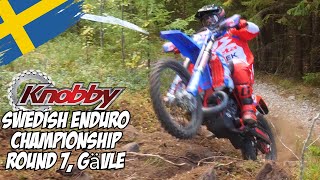 Knobby Swedish Enduro Championship  Round 7  Gävle  BELLON [upl. by Atinele]