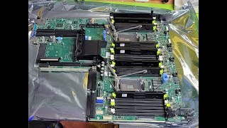 Dell R720XD motherboard  chassis rebuild for better features Pit with the OEM motherboard [upl. by Mandelbaum]