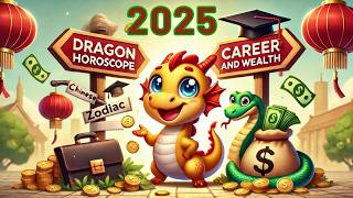 Dragon Chinese Zodiac Horoscope 2025 Career Growth and Wealth Predictions [upl. by Intosh]