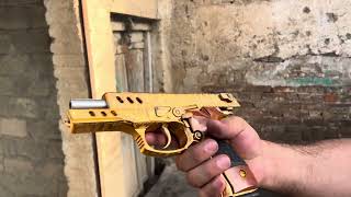 Zigana 9mm Golden and Silver test fire 🔥 Best Pistol 9mm [upl. by Anotyad]